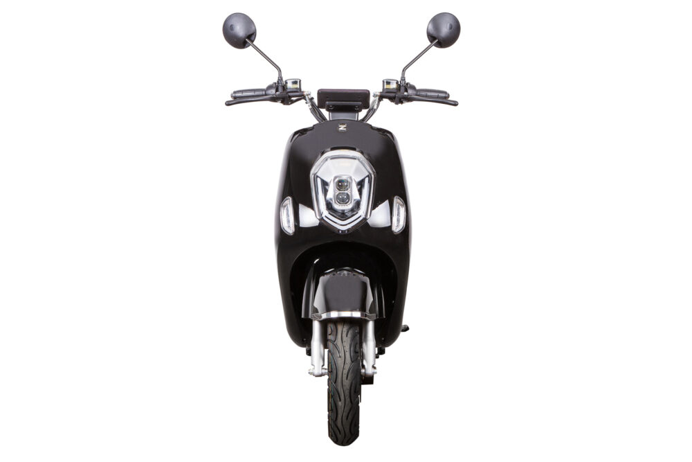 ZT-23 Scooter in Schwarz mit LED-Beleuchtung
