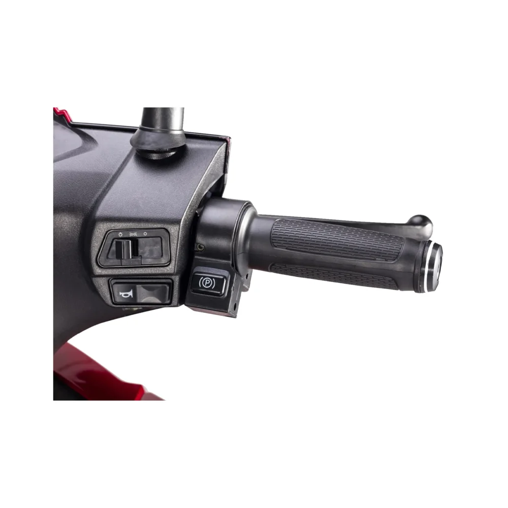 ZT-52 roter Scooter mit stabilem Rahmen