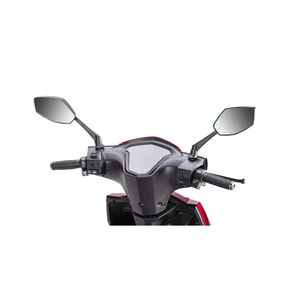 ZT-52 roter Scooter mit stabilem Rahmen