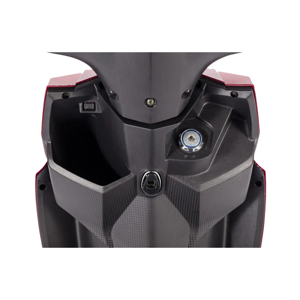 ZT-52 roter Scooter mit stabilem Rahmen